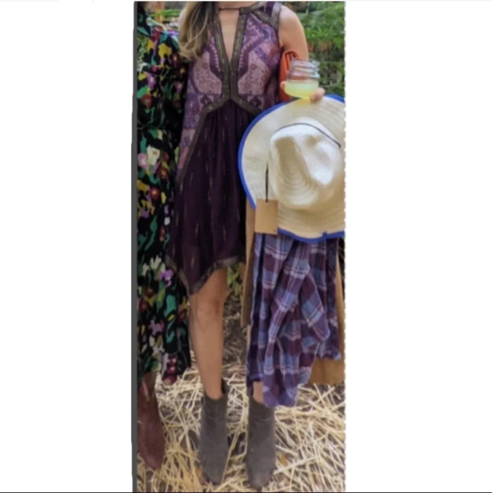 Free People Indian inspired boho dress